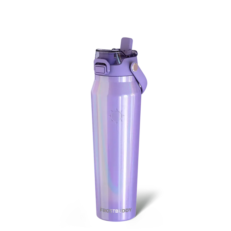 Bottle Buddy - Dual Function lid Water Bottle - Stainless Steel - Double Wall Insulated