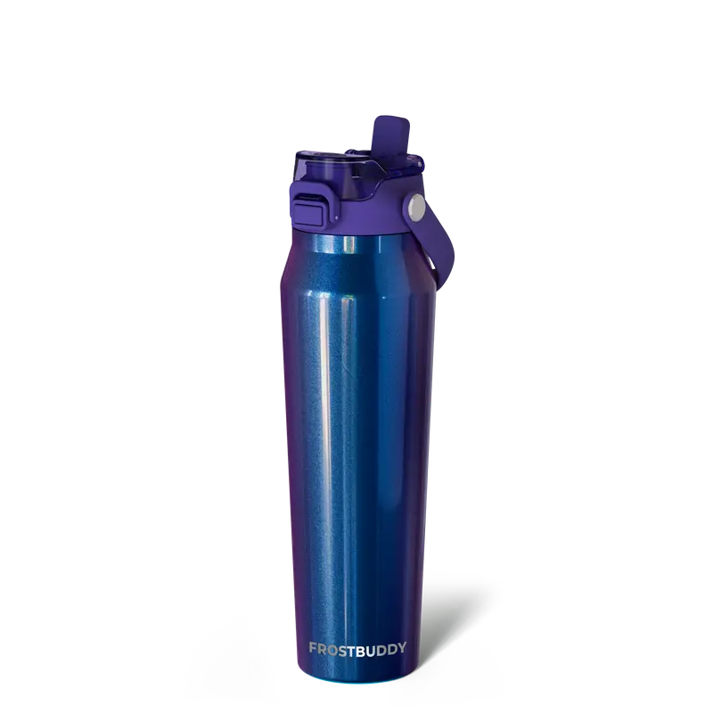 Bottle Buddy - Dual Function lid Water Bottle - Stainless Steel - Double Wall Insulated