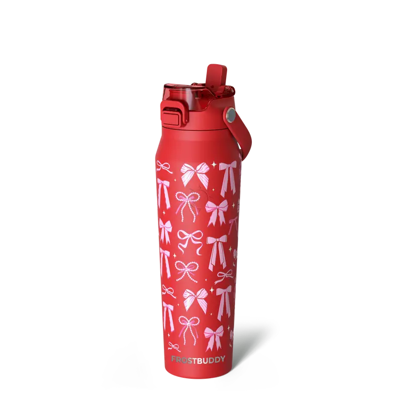Bottle Buddy - Dual Function lid Water Bottle - Stainless Steel - Double Wall Insulated