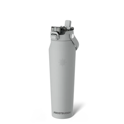 Bottle Buddy - Dual Function lid Water Bottle - Stainless Steel - Double Wall Insulated