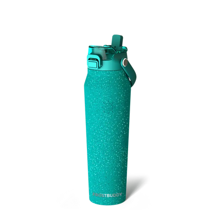 Bottle Buddy - Dual Function lid Water Bottle - Stainless Steel - Double Wall Insulated