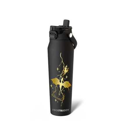 Bottle Buddy - Dual Function lid Water Bottle - Stainless Steel - Double Wall Insulated