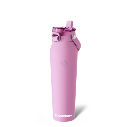 Bottle Buddy - Dual Function lid Water Bottle - Stainless Steel - Double Wall Insulated