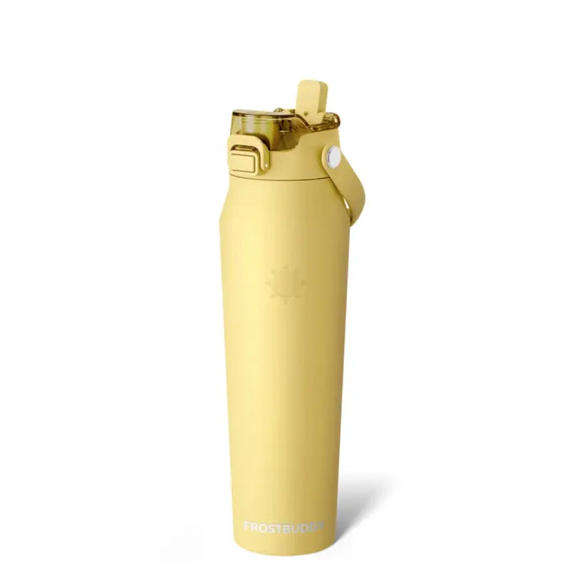 Bottle Buddy - Dual Function lid Water Bottle - Stainless Steel - Double Wall Insulated