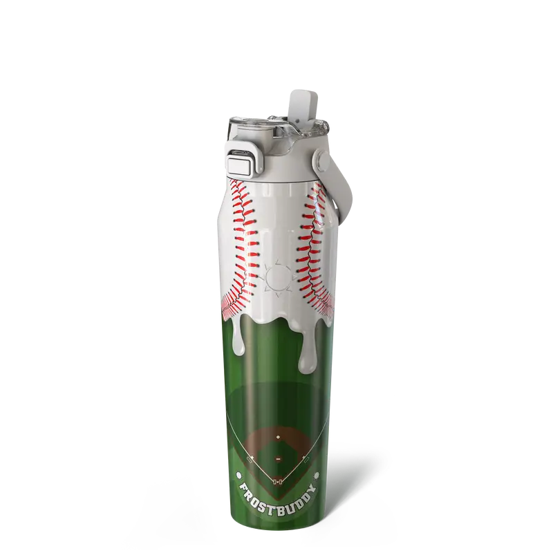 Bottle Buddy - Dual Function lid Water Bottle - Stainless Steel - Double Wall Insulated