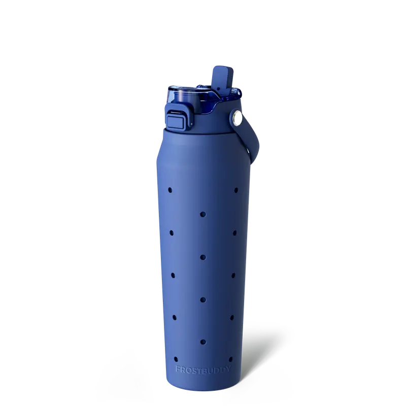 Bottle Buddy - Dual Function lid Water Bottle - Stainless Steel - Double Wall Insulated