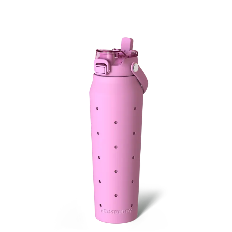 Bottle Buddy - Dual Function lid Water Bottle - Stainless Steel - Double Wall Insulated