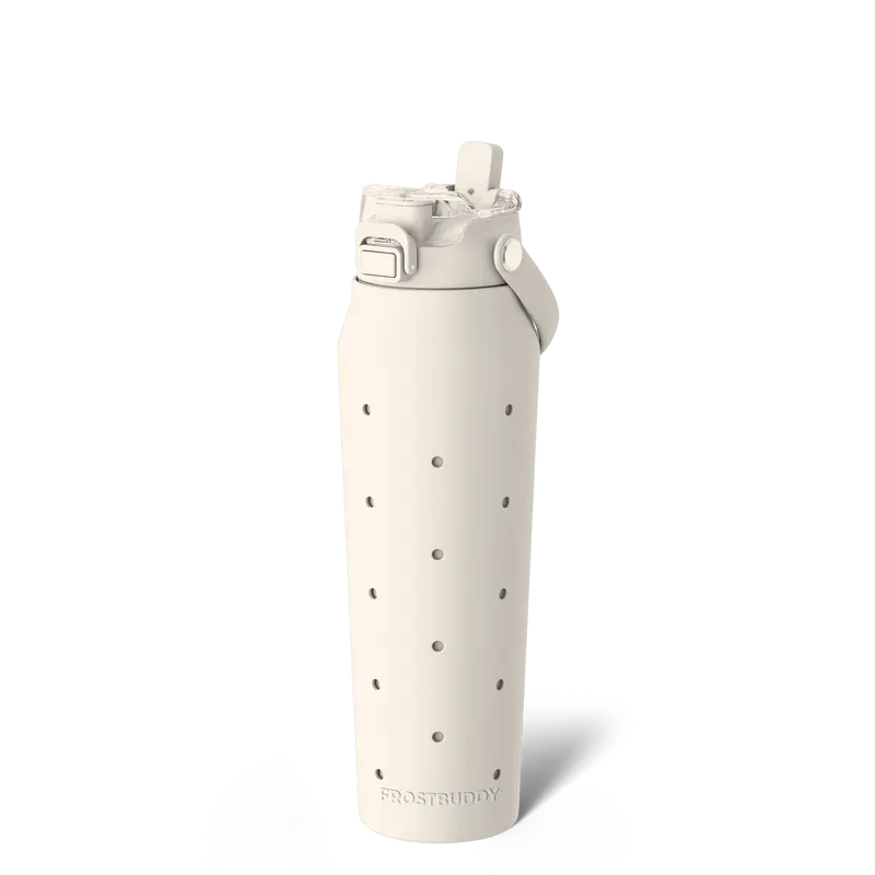 Bottle Buddy - Dual Function lid Water Bottle - Stainless Steel - Double Wall Insulated