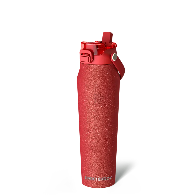 Bottle Buddy - Dual Function lid Water Bottle - Stainless Steel - Double Wall Insulated