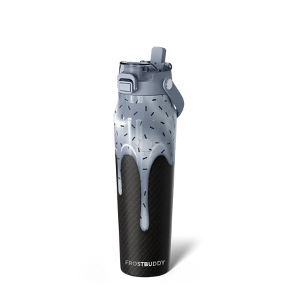 Bottle Buddy - Dual Function lid Water Bottle - Stainless Steel - Double Wall Insulated