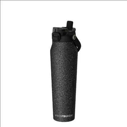 Bottle Buddy - Dual Function lid Water Bottle - Stainless Steel - Double Wall Insulated