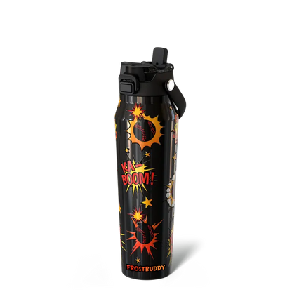 Bottle Buddy - Dual Function lid Water Bottle - Stainless Steel - Double Wall Insulated