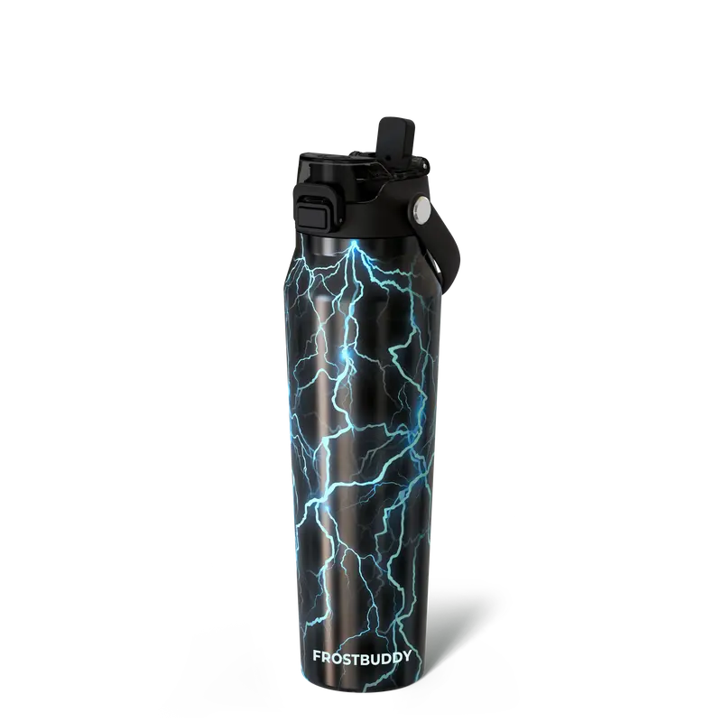 Bottle Buddy - Dual Function lid Water Bottle - Stainless Steel - Double Wall Insulated