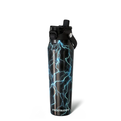 Bottle Buddy - Dual Function lid Water Bottle - Stainless Steel - Double Wall Insulated